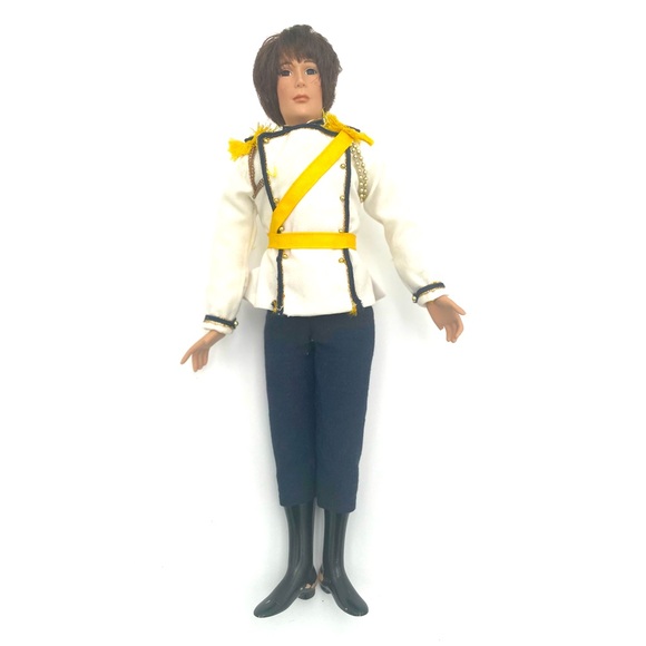 Paradise Galleries Prince Charming Pair of 15" Porcelain Doll Rare - Picture 1 of 6